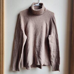 J. Crew Tan Camel Turtleneck Sweater Size Large